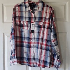 Burnside flannel button up